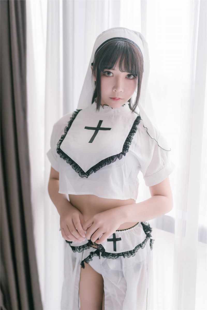 抱走莫子aa – NO.021 纯白修女-写真坊