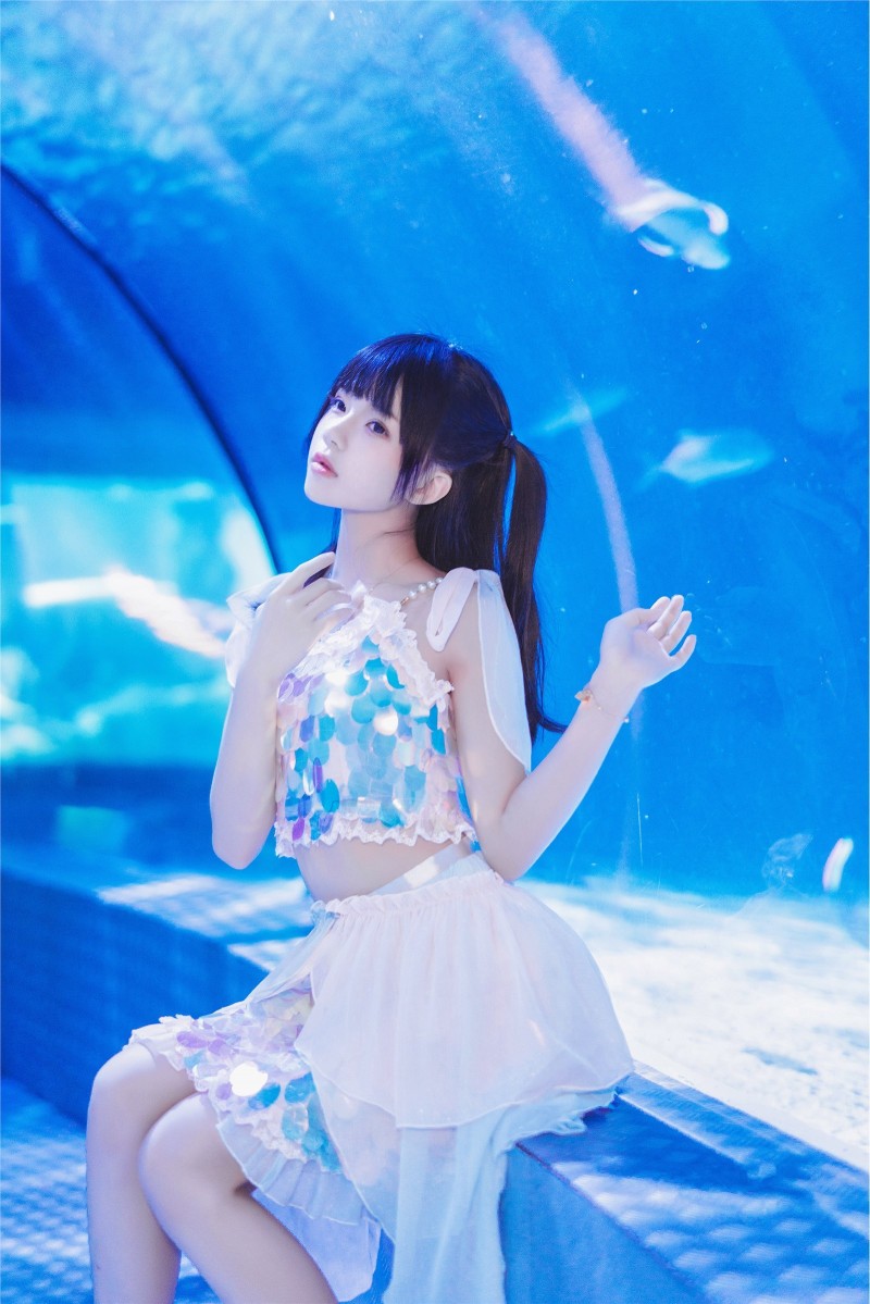 桜桃喵 – 水族馆 15P-117.01 MB-写真坊