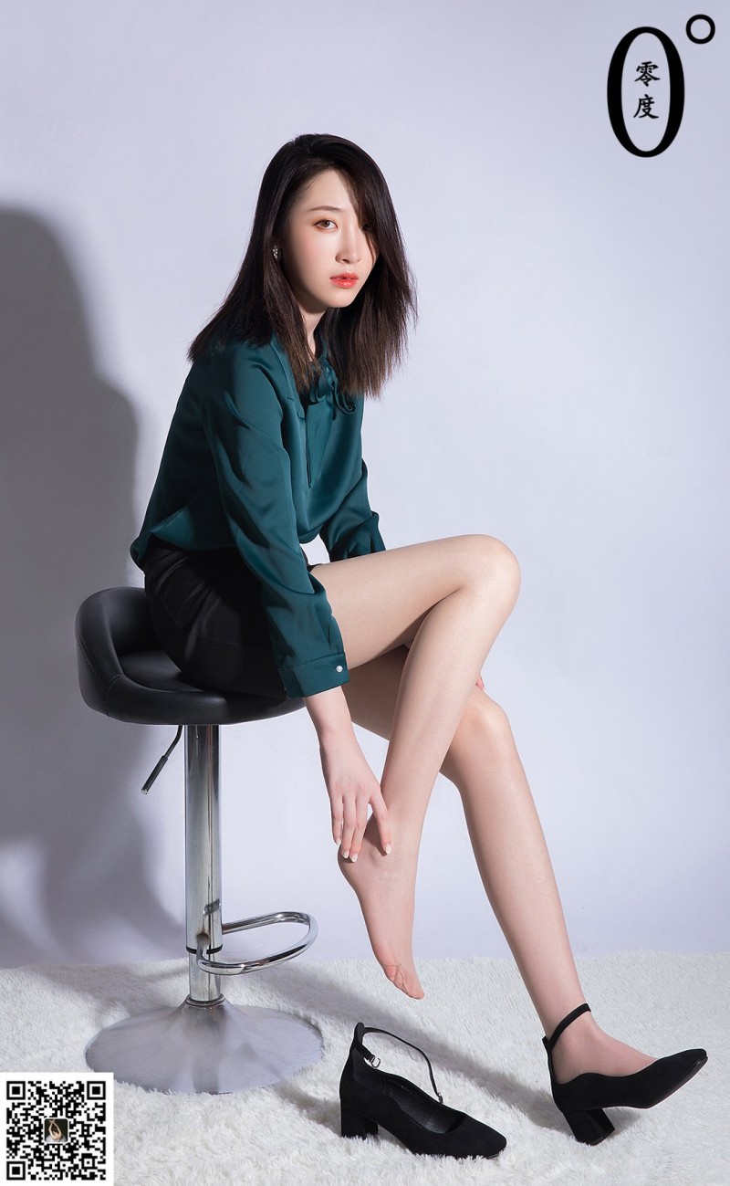 LD零度模特亚茹包臀裙搭配修长美腿腿控福利写真-写真坊