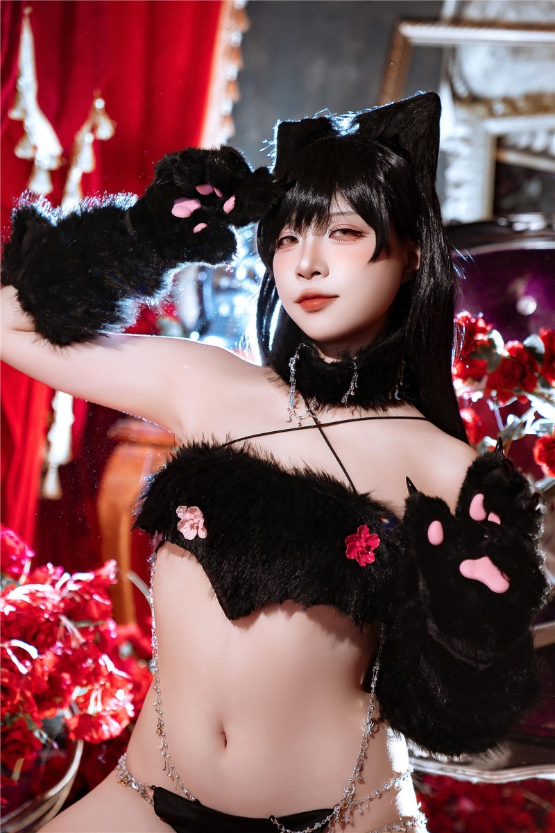二佐Nisa – NO.196 碧蓝航线 爱宕万圣节-写真坊