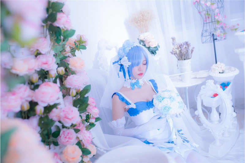 二佐 NO.033 蕾姆2号本 雷姆花嫁-写真坊